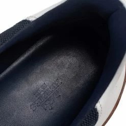 Hermes Hermés Blue/White Fabric And Leather Miles Low Top Sneakers Size 42 For Men 16 Hermes Hermés Blue/White Fabric And Leather Miles Low Top Sneakers Size 42 For Men -Deals Hermes Store luxury men hermes used shoes p514996 005