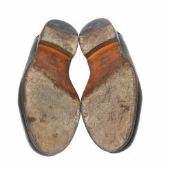 Hermes Black Leather Slip On Loafers Size 46 For Men -Deals Hermes Store luxury men hermes used shoes p531573 004