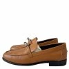 Hermes Brown Suede Destin Loafers EU 38 For Women -Deals Hermes Store luxury men hermes used shoes p590501 006