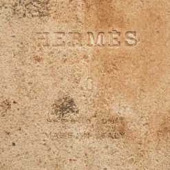 Hermes Black Leather Izmir Flat Slides Size 40 For Men -Deals Hermes Store luxury men hermes used shoes p618547 005