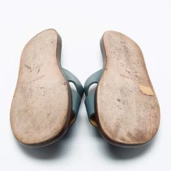 Hermes Grey Leather Izmir Flat Sandals Size 42 For Men -Deals Hermes Store luxury men hermes used shoes p667147 002