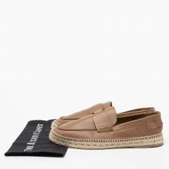 Hermes Brown Leather Trip Espadrilles Size 43 For Men -Deals Hermes Store luxury men hermes used shoes p685568 006