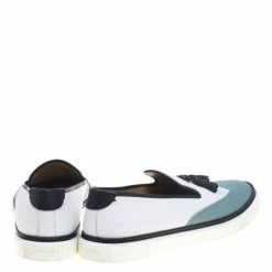 Hermes Two Tone Brogue Leather Must Tassel Loafers Size 43.5 For Men -Deals Hermes Store luxury men hermes used shoes p93067 005