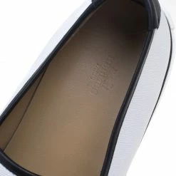 Hermes Two Tone Brogue Leather Must Tassel Loafers Size 43.5 For Men -Deals Hermes Store luxury men hermes used shoes p93067 007