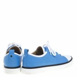 Hermes Two Tone Leather Inside Lace Up Sneakers Size 43.5 For Men -Deals Hermes Store luxury men hermes used shoes p93170 0005