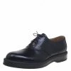 Hermes Black Brogue Leather Oxfords Size 43.5 For Men -Deals Hermes Store luxury men hermes used shoes p93172 001
