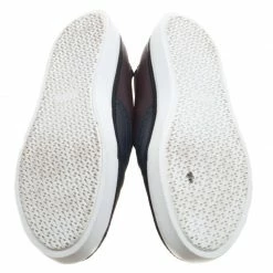 Hermes Two Tone Brogue Leather Must Tassel Slip On Sneakers Size 43.5 For Men -Deals Hermes Store luxury men hermes used shoes p93186 006