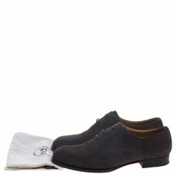 Hermes Grey Suede Napoli Lace Up Oxfords Size 43.5 For Men 17 Hermes Grey Suede Napoli Lace Up Oxfords Size 43.5 For Men -Deals Hermes Store luxury men hermes used shoes p93187 0008
