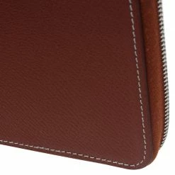 Hermes Brown Leather Silky Daily Globe-Trotter Agenda For Men -Deals Hermes Store luxury men hermes used travel p55886 0009