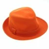 Hermes Orange Cotton H Embroidered Funky Fedora Hat ( Size 59 ) For Men -Deals Hermes Store luxury men hermes used travel p92899 001