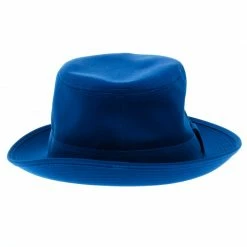 Hermes Blue Cotton H Embroidered Funky Fedora Hat ( Size 58 ) For Men 11 Hermes Blue Cotton H Embroidered Funky Fedora Hat ( Size 58 ) For Men -Deals Hermes Store luxury men hermes used travel p92943 0004