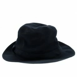 Hermes Navy Blue Cotton H Embroidered Funky Fedora Hat ( Size 58 ) For Men -Deals Hermes Store luxury men hermes used travel p93192 0003