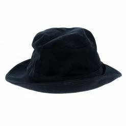 Hermes Navy Blue Cotton H Embroidered Funky Fedora Hat ( Size 58 ) For Men -Deals Hermes Store luxury men hermes used travel p93192 0004