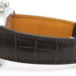 Hermes Silver Stainless Steel Dressage DR5.910 Automatic Men's Wristwatch 41 MM For Men -Deals Hermes Store luxury men hermes used watches p321113 004