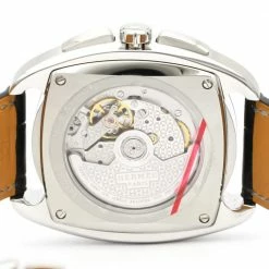 Hermes Black Stainless Steel Dressage Chronograph Automatic DR5.910 Men's Wristwatch 41 MM For Men -Deals Hermes Store luxury men hermes used watches p321114 004