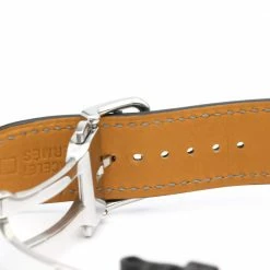 Hermes Black Stainless Steel Dressage Chronograph Automatic DR5.910 Men's Wristwatch 41 MM For Men -Deals Hermes Store luxury men hermes used watches p321114 009