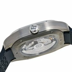 Hermes Grey Titanium Rubber H08 SP1.471 Men's Wristwatch 39 Mm For Men -Deals Hermes Store luxury men hermes used watches p505343 004