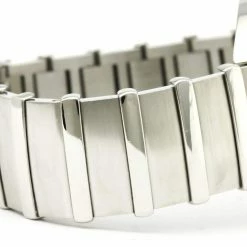 Hermes Silver Stainless Steel Espace ES2.710 Quartz Men's Wristwatch 38 MM For Men -Deals Hermes Store luxury men hermes used watches p553332 004