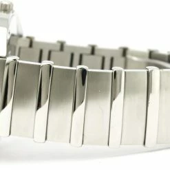 Hermes Silver Stainless Steel Espace ES2.710 Quartz Men's Wristwatch 38 MM For Men -Deals Hermes Store luxury men hermes used watches p553332 006