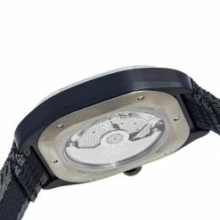 Hermes Hermès Black Titanium Fabric H08 W049432WW00 Men's Wristwatch 39 Mm For Men -Deals Hermes Store luxury men hermes used watches p587170 005