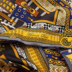 Hermes Blue Collar De Chiens Square Scarf For Uncategorized -Deals Hermes Store luxury uncategorized hermes new accessories p86509 004