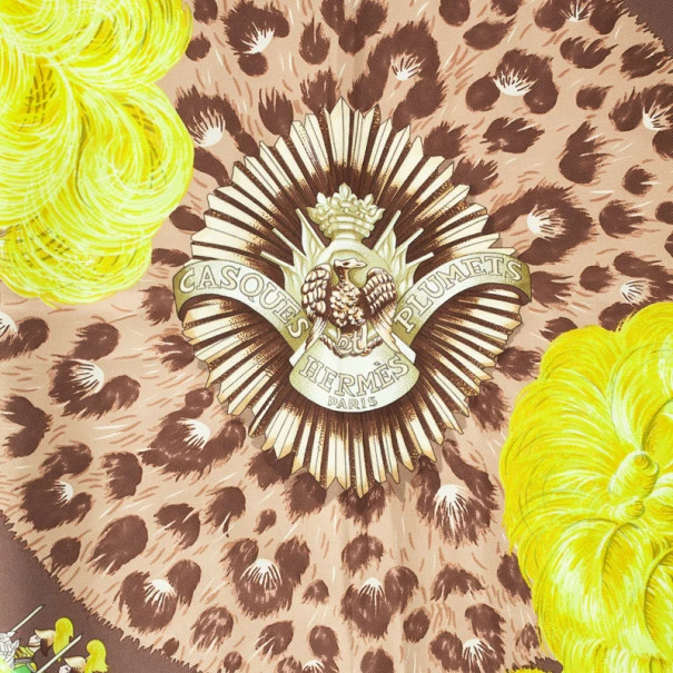 Hermes Casques Et Plumets Silk Scarf For Uncategorized 4 Hermes Casques Et Plumets Silk Scarf For Uncategorized - Image 2
