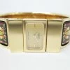 Hermes Loquet Gold-Plated SS Enamel Womens Wristwatch 19 MM For Uncategorized -Deals Hermes Store luxury uncategorized hermes used watches p28832 001