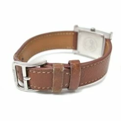 Hermes H Watch Wristwatch SS Leather Brown Ladies For Women 13 Hermes H Watch Wristwatch SS Leather Brown Ladies For Women -Deals Hermes Store luxury uncategorized hermes used watches p36565 004
