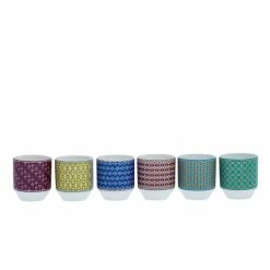 Hermes Multicolor Porcelain Tie Set Espresso Cups For Unisex 7 Hermes Multicolor Porcelain Tie Set Espresso Cups For Unisex -Deals Hermes Store luxury unisex hermes new dining p301733 003