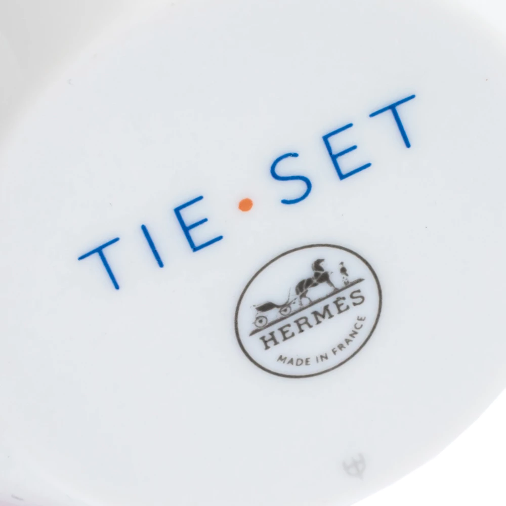 Hermes Multicolor Porcelain Tie Set Espresso Cups For Unisex 5 Hermes Multicolor Porcelain Tie Set Espresso Cups For Unisex - Image 3