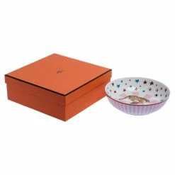 Hermes Multicolor Circus Cereal Bowl For Unisex -Deals Hermes Store luxury unisex hermes new dining p349499 008