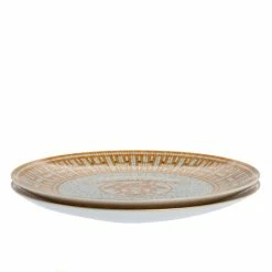 Hermes Hermès Gold Mosaique AU 24 Dessert Plate Set Of 2 For Unisex -Deals Hermes Store luxury unisex hermes new dining p366692 006