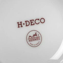 Hermes Rouge H Deco Coffee Cup And Saucer 4-Piece Set For Unisex -Deals Hermes Store luxury unisex hermes new dining p405512 012