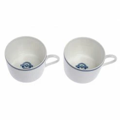 Hermes Blue Porcelain Chaine D'Ancre 4-Piece Tea Cup And Saucer Set For Unisex -Deals Hermes Store luxury unisex hermes new dining p406280 1616408017 006