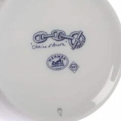 Hermes Blue Porcelain Chaine D'Ancre 4-Piece Tea Cup And Saucer Set For Unisex -Deals Hermes Store luxury unisex hermes new dining p406280 1616408026 008
