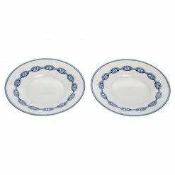 Hermes Blue Porcelain Chaine D'Ancre 4-Piece Tea Cup And Saucer Set For Unisex -Deals Hermes Store luxury unisex hermes new dining p406280 1616408034 010