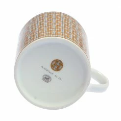 Hermes Gold Mosaïque Au 24 Mug For Unisex -Deals Hermes Store luxury unisex hermes new dining p444766 002