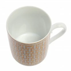 Hermes Gold Mosaïque Au 24 Mug For Unisex -Deals Hermes Store luxury unisex hermes new dining p444766 005
