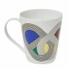 Hermes Hermès White Porcelain Rallye 24 Mug For Unisex