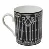 Hermes Hermès Black Porcelain H Deco Mug For Unisex -Deals Hermes Store luxury unisex hermes new dining p453444 003