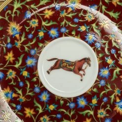 Hermes Cheval D' Orient Coffee Cup And Saucer Set For Unisex -Deals Hermes Store luxury unisex hermes new dining p582683 005