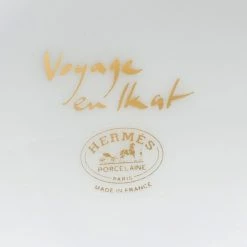 Hermes Voyage En Ikat Tall Cup And Saucer For Unisex -Deals Hermes Store luxury unisex hermes new dining p680226 002