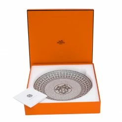 Hermes Mosaique Au 24 Dessert Plate For Unisex -Deals Hermes Store luxury unisex hermes new dinnerware p301170 004