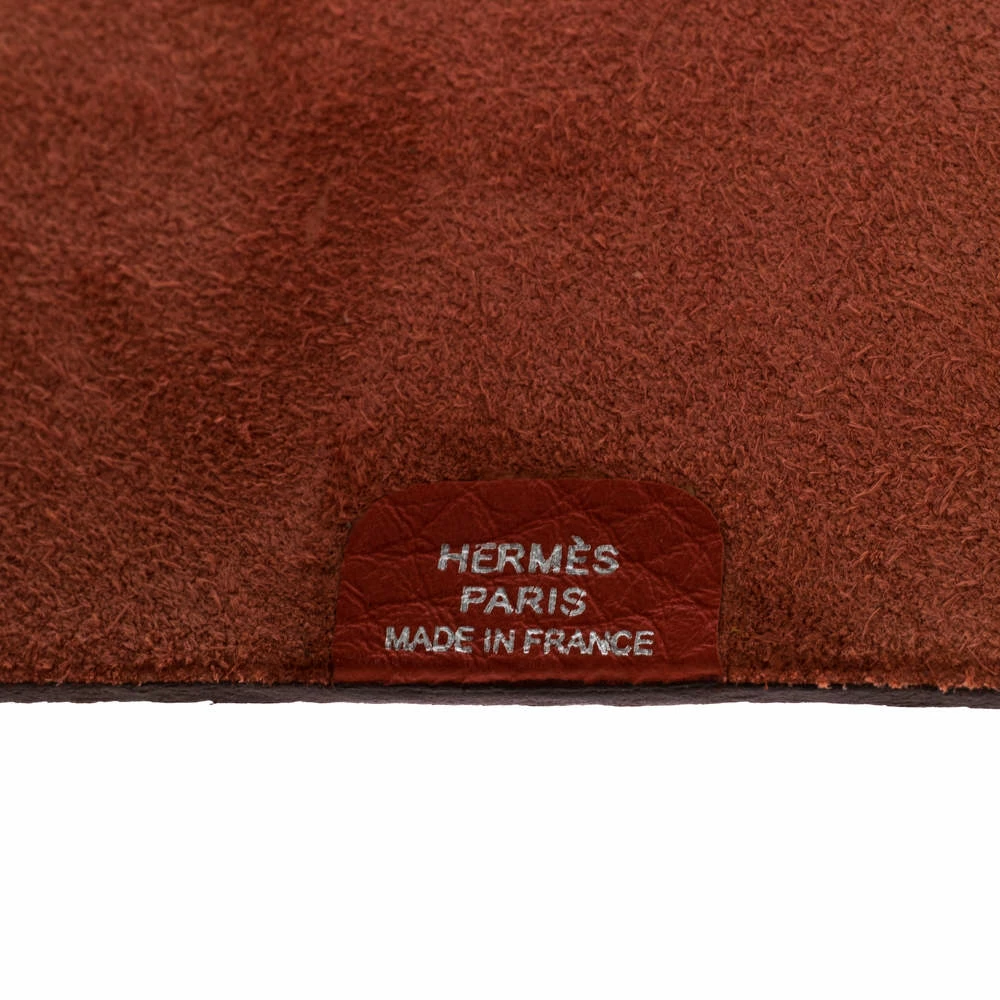 Hermes Capucine Togo Leather Ulysse Mini Notebook For Unisex 9 Hermes Capucine Togo Leather Ulysse Mini Notebook For Unisex - Image 7