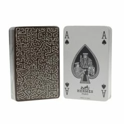 Hermes Mini 2 Deck Playing Cards For Unisex -Deals Hermes Store luxury unisex hermes new p1988 006