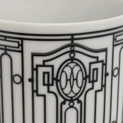Hermes Porcelain H Deco Mug For Unisex -Deals Hermes Store luxury unisex hermes used dining p377396 007