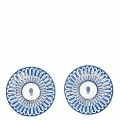 Hermes Blue Porcelain Bleus D'Ailleurs Footed 4-Piece Tea Cup And Saucer Set For Unisex -Deals Hermes Store luxury unisex hermes used dining p551985 1638176691 001