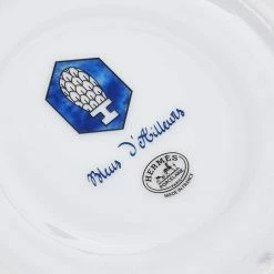 Hermes Blue Porcelain Bleus D'Ailleurs Footed 4-Piece Tea Cup And Saucer Set For Unisex -Deals Hermes Store luxury unisex hermes used dining p551985 1638176720 009