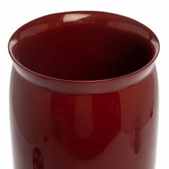 Hermes Burgundy Resin Vase For Unisex -Deals Hermes Store luxury unisex hermes used home decor and accessories p377421 004