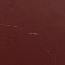 Hermes Burgundy Resin Vase For Unisex -Deals Hermes Store luxury unisex hermes used home decor and accessories p377421 006